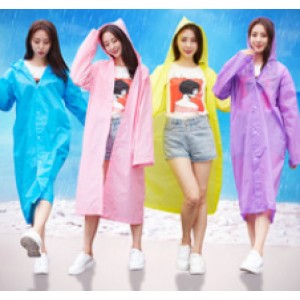 Plastic products: raincoats, etc