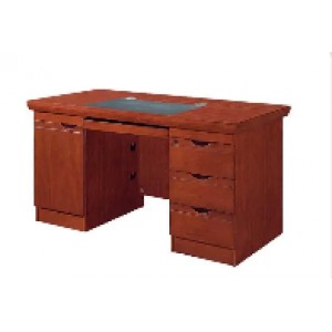 Office desk, cabinet