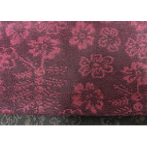 Knitted dyed jacquard fabric